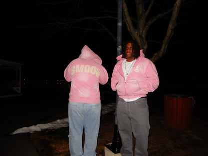 "Pink Jaded Smoov Zip Up"