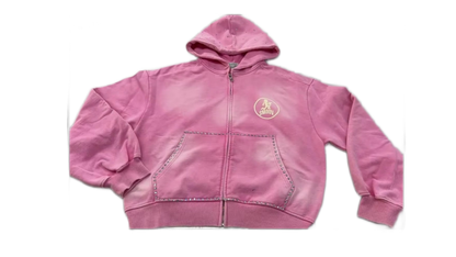 "Pink Jaded Smoov Zip Up"